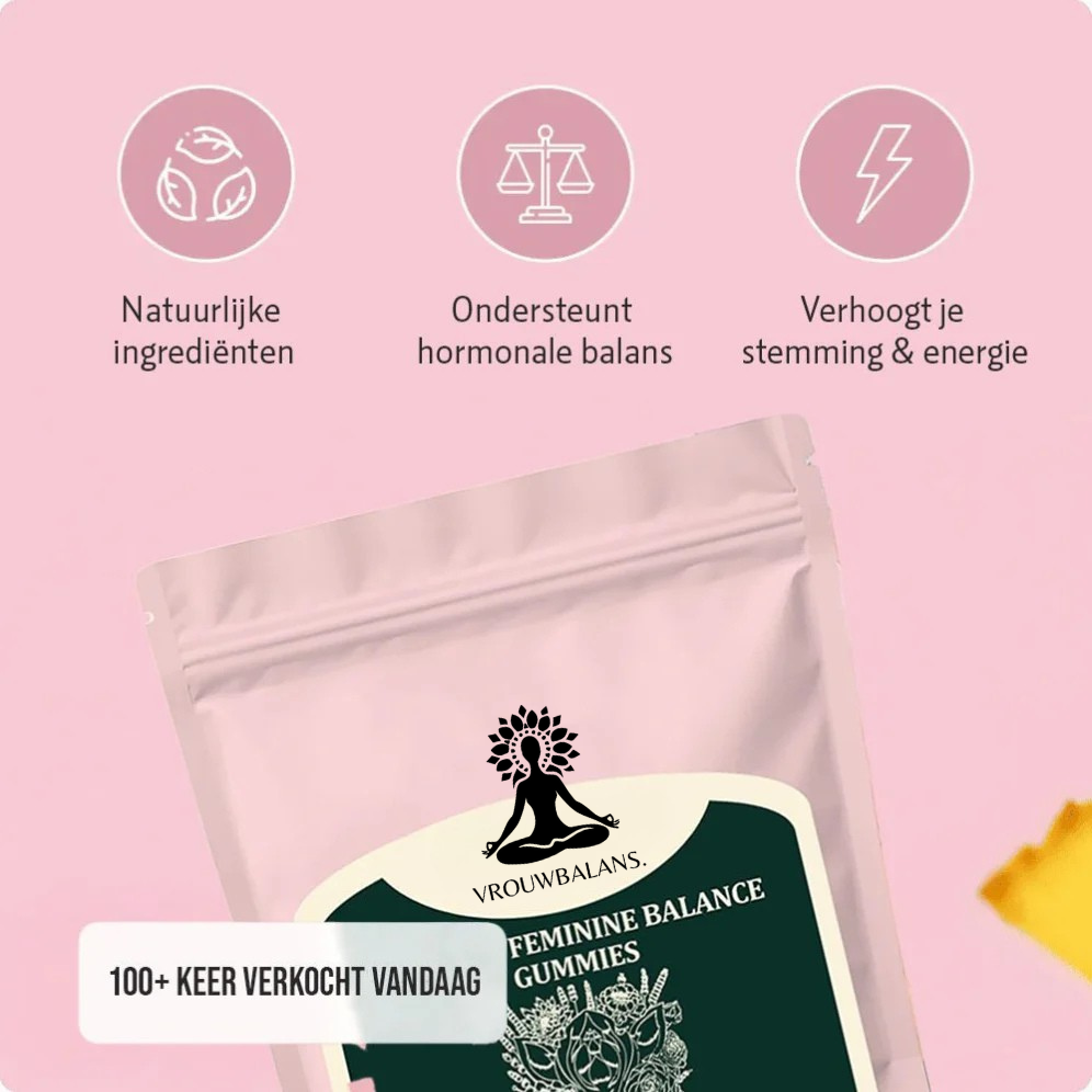 Vrouw Balans Gummies