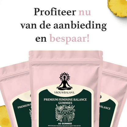 Vrouw Balans Gummies