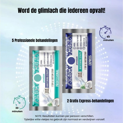 VBLS – Whitening Strips (7-daagse behandeling)