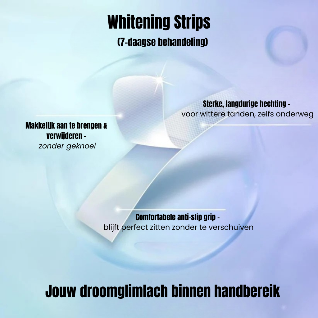 VBLS – Whitening Strips (7-daagse behandeling)